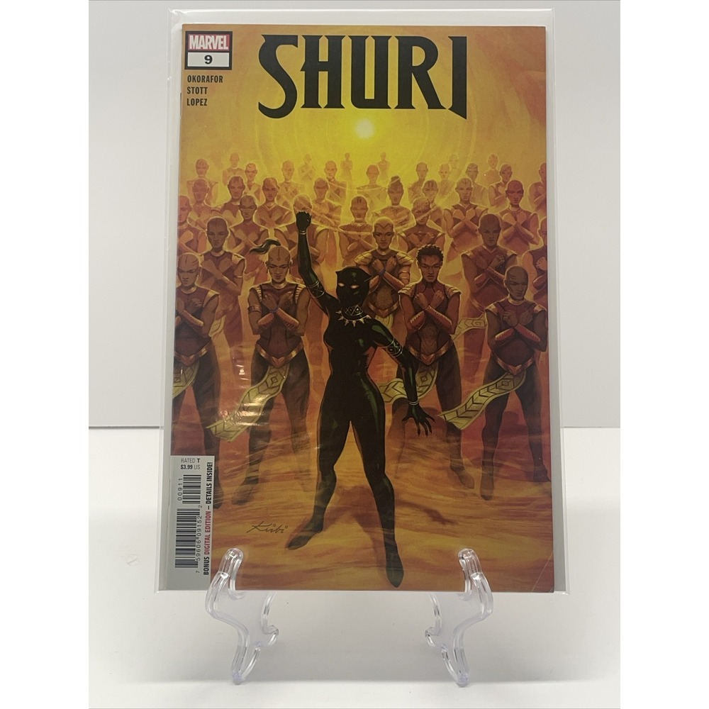 Shuri #9, Marvel, 2019; Black Panther; Wakanda Forever!